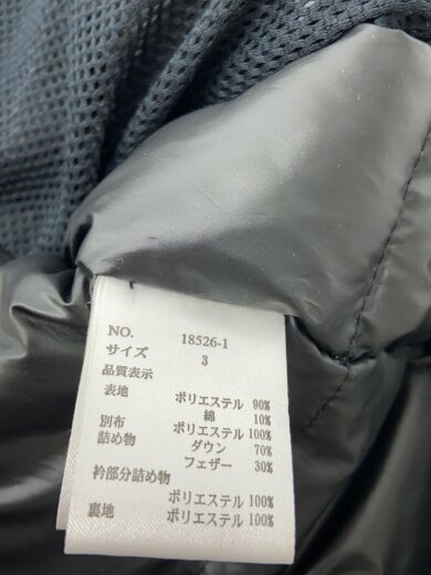 商品画像：マウンテンダウンジャケット/3/ポリエステル/BLK// 4