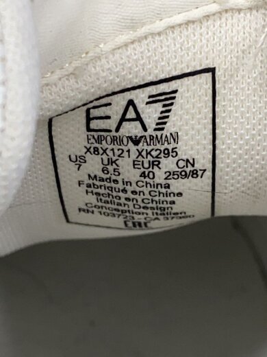 商品画像：Scarpe bianche daunomo T-42 EA7/ローカットスニーカー/40/WHT 5