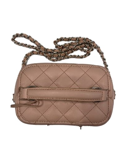 商品画像：24AW/キルティングDDロゴバッグショルダーバッグ/レザー/PNK 4