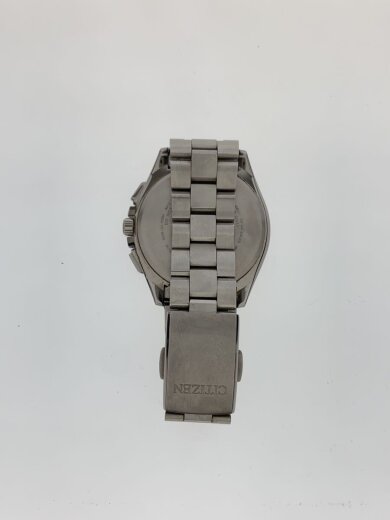 商品画像：アテッサエコ・ドライブ/電波時計/アナログ/NVY/SLV/H804-T018696// 5