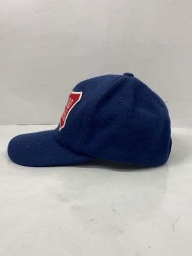 商品画像：ロゴパッチキャップ/キャップ/--/ウール/ネイビー/無地/メンズ// 2
