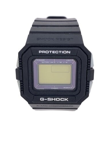 画像：CASIOG-SHOCK/S-KOOL/ソーラー腕時計/デジタル/ラバー/BLK/BLK/G-5500C//1