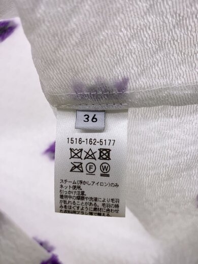 商品画像：Blouse/ブラウス/36/ポリエステル/WHT/ドット/1516-162-5177// 4