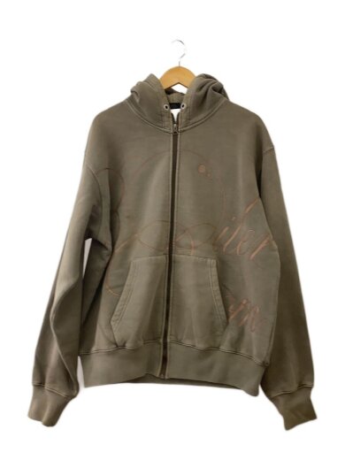 商品画像：Zip Hoodie olive/M/コットン/KHK/プリント/24-070-610-0104-3-0// 1