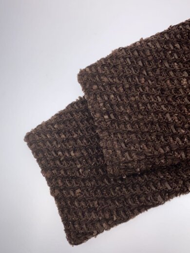 商品画像：BASIC TWEED VELVET Riders JACKET/L/コットン/BRW/無地/13-254-014// 6
