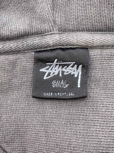商品画像：SMOOTH STOCK ZIP HOODIE PIGMENT DYED/S/コットン/GRY/1975021 3