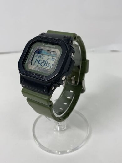 商品画像：G-SHOCK GLX-560クォーツ腕時計/デジタル/ラバー/GRN/GRN/GLX-5600RH-3JR 2