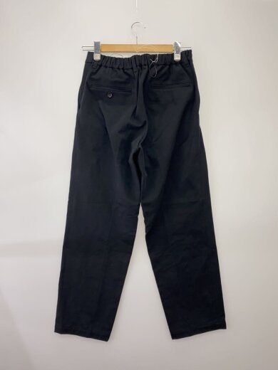 商品画像：ソフトツイスト1タッチチノパンツ/ボトム/1/コットン/BLK/無地/345240002// 2