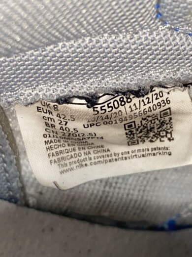商品画像：AIR JORDAN 1 RETRO HIGH OG_エア ジョーダン 1 レトロ ハイ OG/27cm/BLU 5