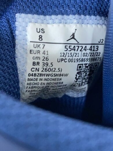 商品画像：AIR JORDAN 1 MID_エアジョーダン 1 ミッド/26cm/BLU// 5