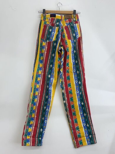 商品画像：デニムパンツ/マルチストライプ柄/ボトム/--/コットン/マルチカラー/総柄/70L-1562-65// 2
