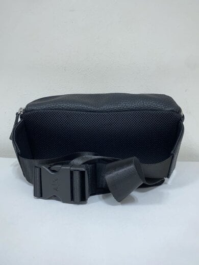 商品画像：シンセティックレザーボディバック/ウエストバッグ/--/BLK/無地 3