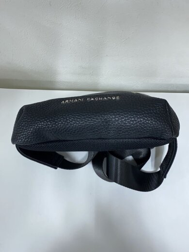 商品画像：シンセティックレザーボディバック/ウエストバッグ/--/BLK/無地 4