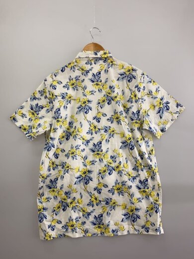 商品画像：半袖シャツ/M/コットン/WHT/花柄// 2