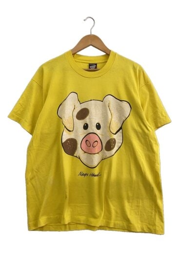 商品画像：90s/USA製/アニマルT/Tシャツ/XL/コットン/YLW/プリント// 1