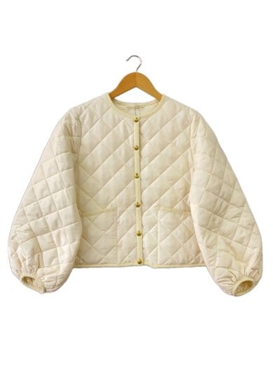 画像：Traditional WeatherwearARKLEY PUFF SLEEVE/コート/32/ポリエステル/WHT/無地/L242APQCO0439AA//1