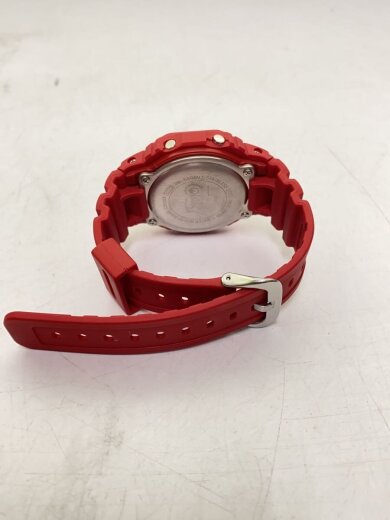商品画像：クォーツ腕時計/デジタル/RED/DW-5600VT 4
