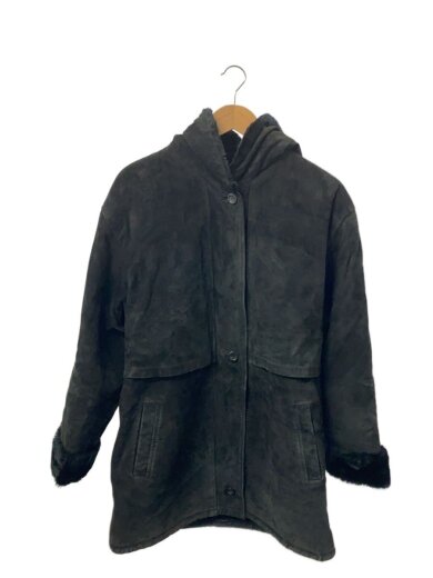 商品画像：レザージャケット・ブルゾン/S/レザー/BLK 1