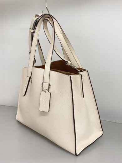 画像：COACHショルダーバッグ/レザー/WHT/K1881655472