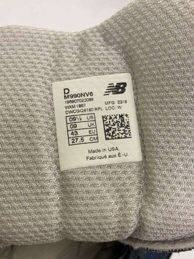 商品画像：M990/ネイビー/27.5cm/NVY 5