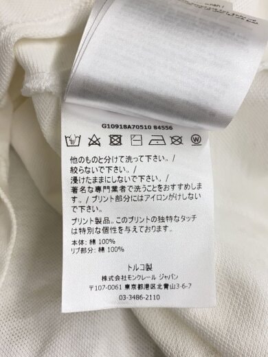 商品画像：ポロシャツ/L/コットン/WHT/c-scom-20-45741 4