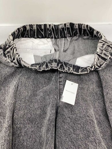 商品画像：ワイドパンツ/L/デニム/BLK/MP-016 3