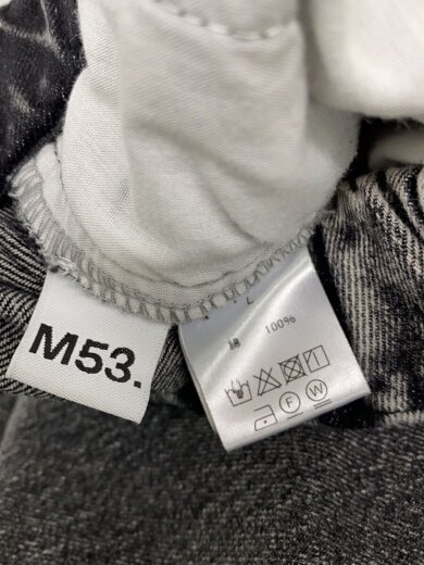 商品画像：ワイドパンツ/L/デニム/BLK/MP-016 4