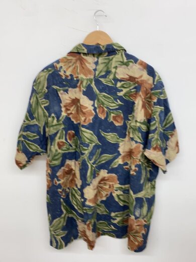 商品画像：半袖シャツ/XXL/コットン/BLU/花柄 2