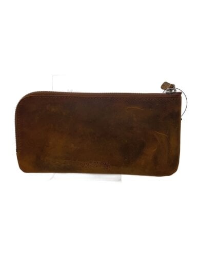 商品画像：ポーチ/レザー/BRW 1