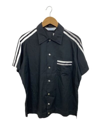 商品画像：半袖シャツ/L/コットン/BLK 1