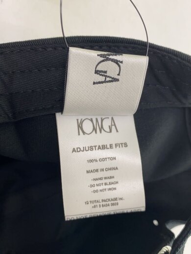 商品画像：KOWGA/OG LOGO CAP/キャップ/FREE/コットン/BLK/メンズ/KWG-L004 6