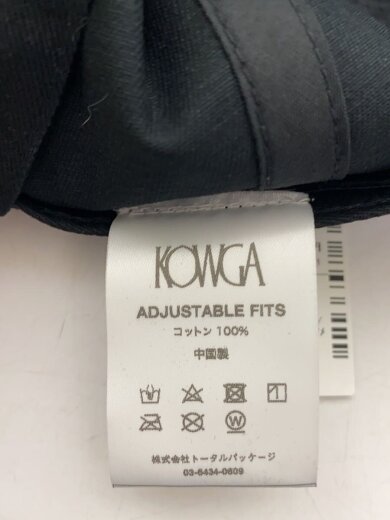 商品画像：KOWGA/OG LOGO CAP/キャップ/FREE/コットン/BLK/メンズ/KWG-L004 7