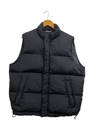 商品画像：SUVIN HIGH COUNT CLOTH DOWN VESダウンベスト/4/コットン/BLK/A22AV01SV 1