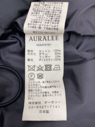 商品画像：SUVIN HIGH COUNT CLOTH DOWN VESダウンベスト/4/コットン/BLK/A22AV01SV 4