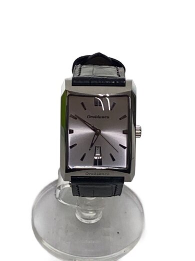 商品画像：クォーツ腕時計/アナログ/SLV/BLK/OR001 1