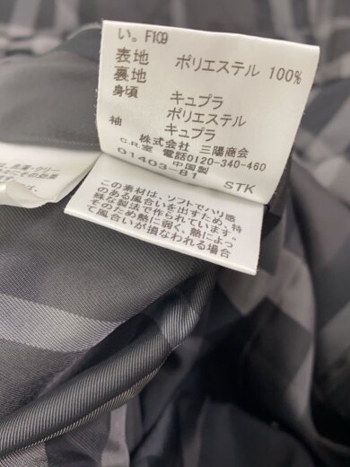 商品画像：トレンチコート/40/ポリエステル/BLK/B1A16-704-09 5