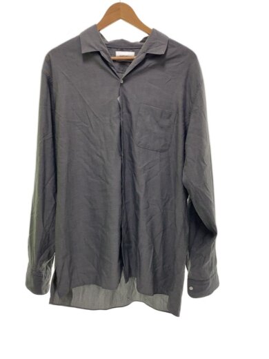 商品画像：長袖シャツ/3/ウール/GRY/A25A12SH02C 1