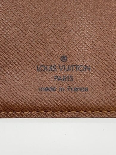 商品画像：ポルト・パピエ・ジップ_モノグラム・キャンバス/PVC/BRW/メンズ 3