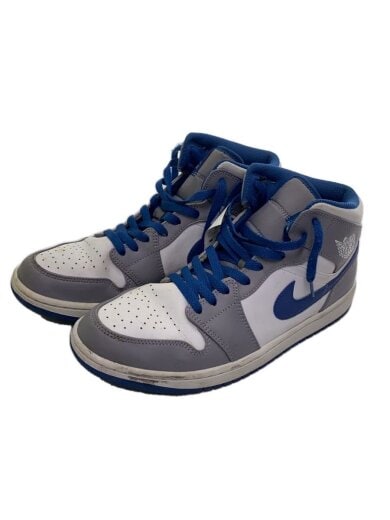 商品画像：AIR JORDAN 1 MID_エアジョーダン 1 ミッド/28.5cm/BLU 1