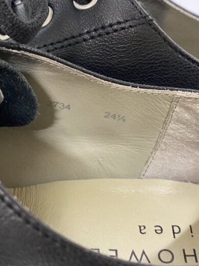 商品画像：ローカットスニーカー/24.5cm/BLK/レザー/2734 5