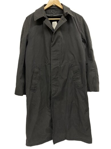 商品画像：コート/36/ナイロン/BLK/無地 1