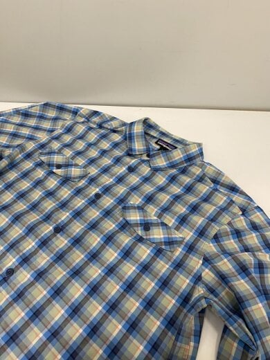 商品画像：長袖シャツ/L/--/BLU/チェック/54035SP18/High Moss Shirt 4