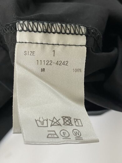 商品画像：長袖ブラウス/1/コットン/BLK/11122-4242 6