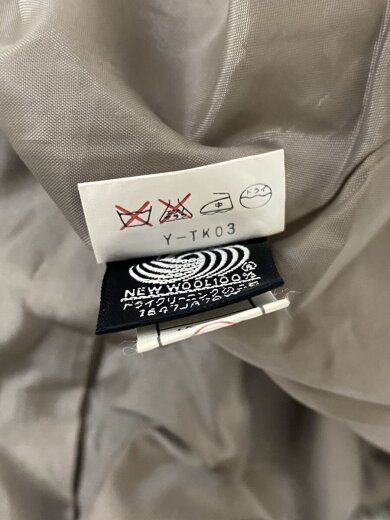 商品画像：コート/M/ウール/BEG/チェック/2249-s 7