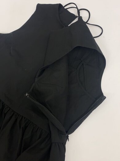 商品画像：ノースリーブワンピース/36/コットン/BLK/1526-162-3742// 5