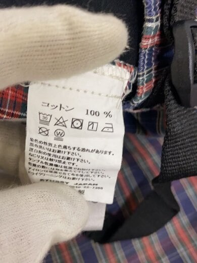 商品画像：ショートパンツ/L/コットン/NVY/チェック 5