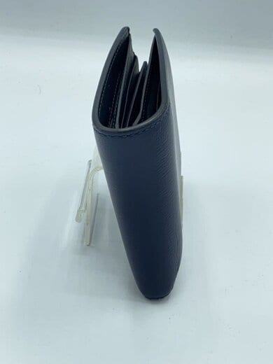 商品画像：2つ折り財布/レザー/NVY/メンズ 3