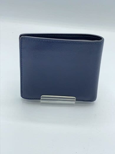 商品画像：2つ折り財布/レザー/NVY/メンズ 4