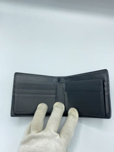 商品画像：2つ折り財布/レザー/NVY/メンズ 5