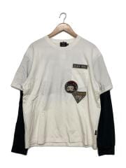 THE BRAVEMAN/長袖Tシャツ/XXL/コットン/WHT